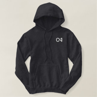 ON1 Logo Charcoal Embroidered Hoodie