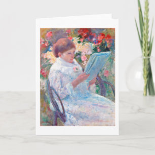 On a Balcony, Mary Cassatt Card