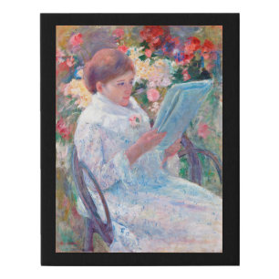 On a Balcony, Mary Cassatt Faux Canvas Print