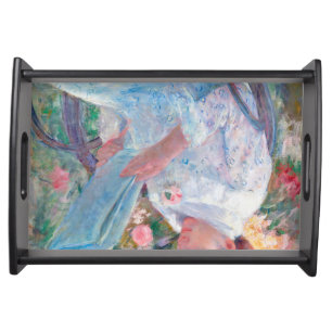 On a Balcony, Mary Cassatt Serving Tray