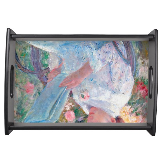 On a Balcony, Mary Cassatt Serving Tray (Front)