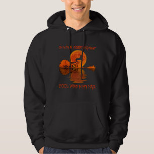 On A Dark Desert Highway Cool Wind On My Hair roof Hoodie