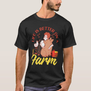 On A Farm T-Shirt