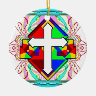 "On a Grail Quest" Ceramic Ornament