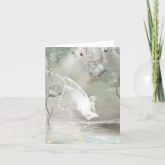 On a Gray Morning Blank Card