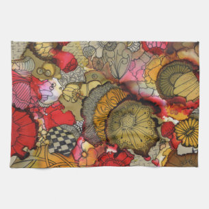 "On a Roll"  kitchen towel