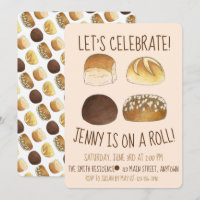 On a Roll Let's Celebrate Congratulations Party