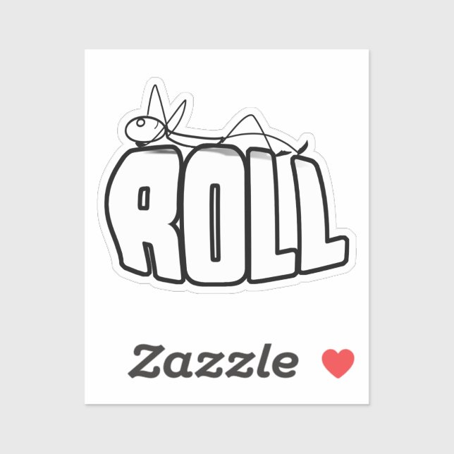 On a Roll Sticker (Sheet)