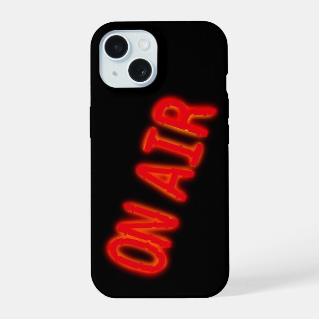 On Air Glitch Iphone Case (Back)