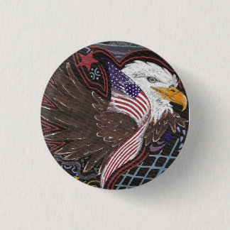 On American Wings Button