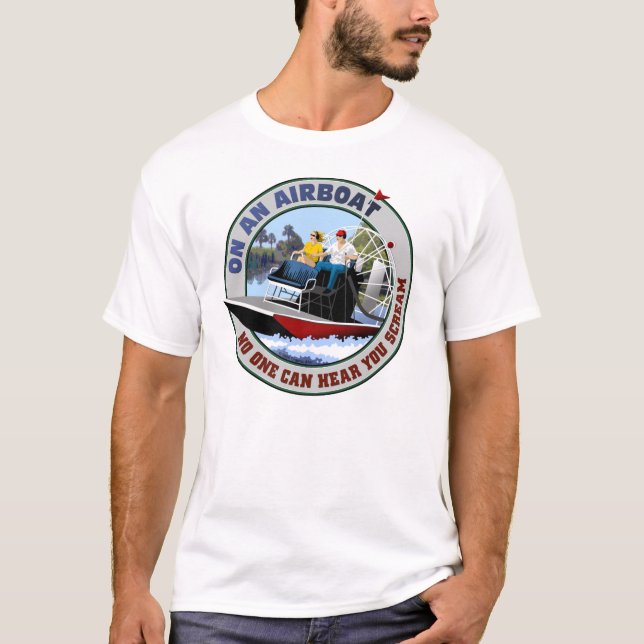 On an Airboat T-Shirt (Front)