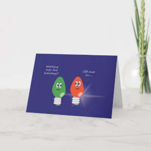 On and Off, Funny Christmas Card