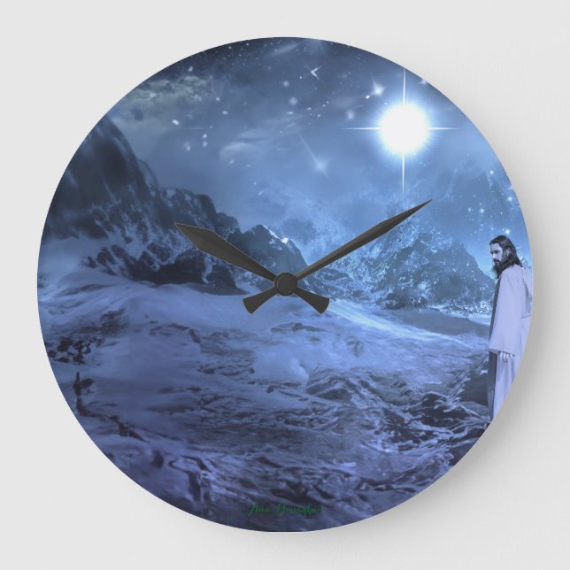 On Another Planet Large Clock (Front)