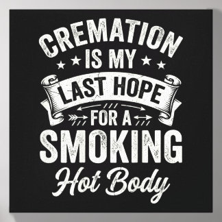 On Back Cremation Is Last Hope For A Smoking Hot Canvas Photo Tile