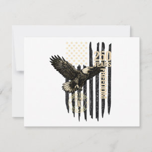 On Back Eagle and Flag 250 Years 1776-2026 250th B Save The Date