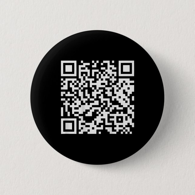 (on Back) Funny Qr Dont Be A Little Btch Code Sayi Button (Front)