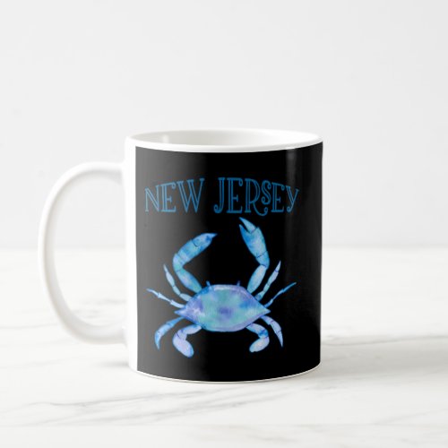On Back New JerseyS Beautiful Blue Crab _ New Jer Coffee Mug