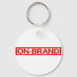On-brand Stamp Keychain