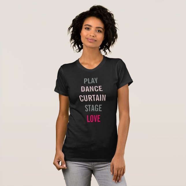 On Broadway Professional Arts Personalize Tee (Front Full)
