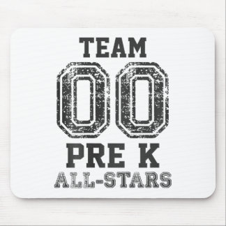 (on Ck) Preschool Team Pre-k All-stars Sports Jers Mouse Pad