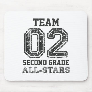 (on Ck) School Team 2nd Grade All-stars Sports Jer Mouse Pad