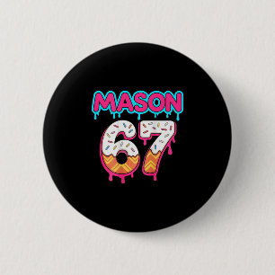 (on Ck) Six Seven Ice Cream Drip Sport 67 Mason Me Button
