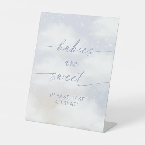 On Cloud 9 Babies Are Sweet  Pedestal Sign