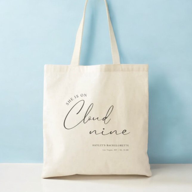 On Cloud 9 Bachelorette Weekend Favor Bags (Creator Uploaded)