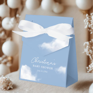✨ On Cloud 9 Blue Baby Shower Favor Boxes ✨