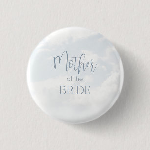 On Cloud Nine Bridal Shower Mother of the Bride Button