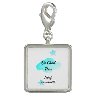 On Cloud nine pastel blue clouds star bachelorett Charm