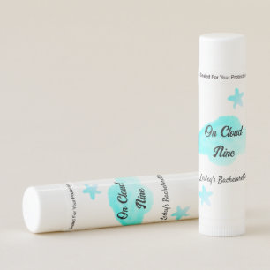 On Cloud nine pastel blue clouds star bachelorett Lip Balm