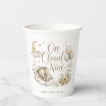 On Cloud Nine, Personalized Gender Neutral Elephan