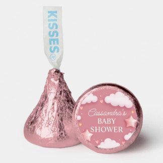 On Cloud Nine Pink Clouds Baby Shower Hershey®'s Kisses®