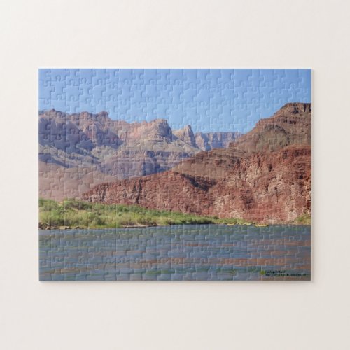 On Colorado River at Grand Canyon Photograph Jigsaw Puzzle