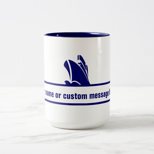 On Course Custom Mug (Center)