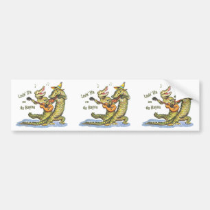 On da Bayou Bumper Sticker