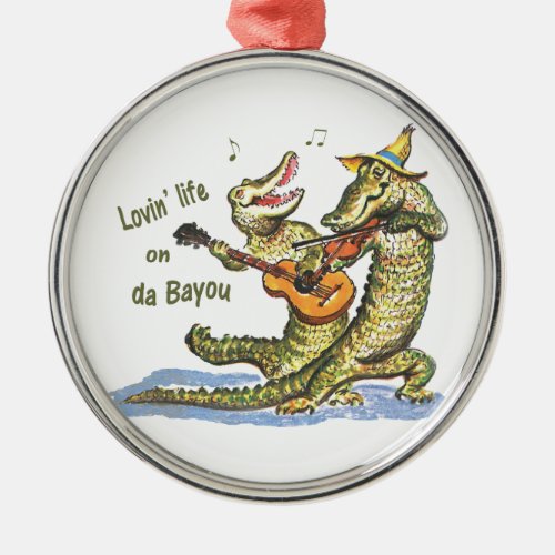 On da Bayou Metal Ornament