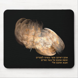 On Eagle's Wings Mouse Pad