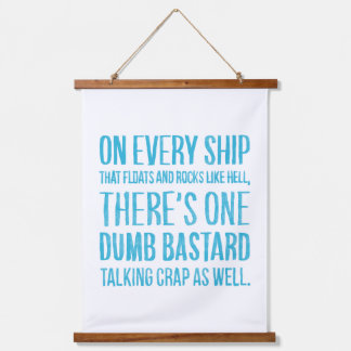 On Every Ship Hanging Tapestry