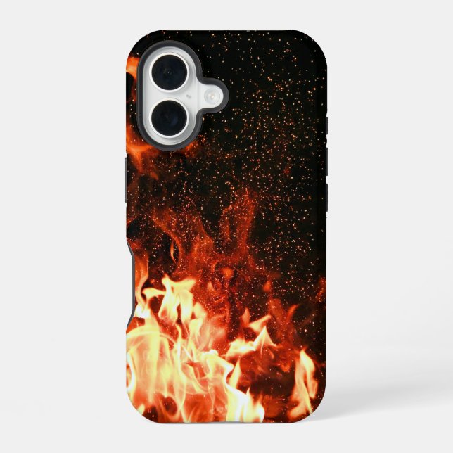 On fire iphone case (Back)