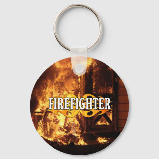 On Fire Keychain