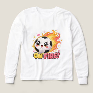 On Fire Soccer Ball Tri-Blend Shirts