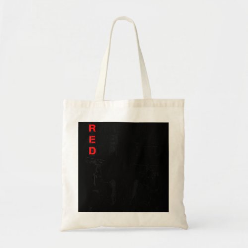 on fridays we wear red kids RED  Tote Bag
