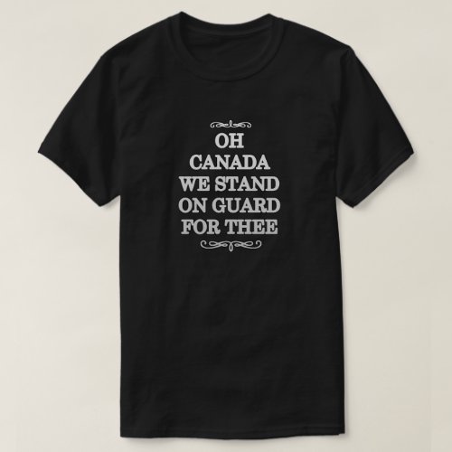 On Guard Canada Day T_Shirt