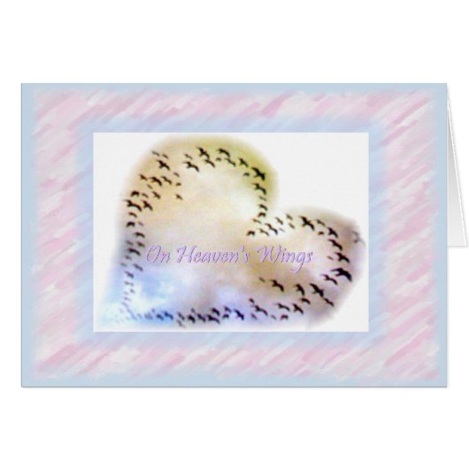 On Heaven's Wings Cards (Front Horizontal)