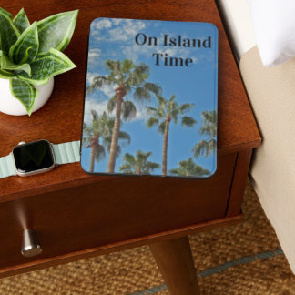 On Island Time Palm Tree Photo Tropical Paradise Kindle Cover