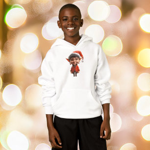 On It! Christmas Elf Boy's Hoodie
