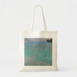 On Lake Attersee by Gustav Klimt, Vintage Fine Art Tote Bag<br><div class="desc">On Lake Attersee (1900) by Gustav Klimt is a vintage Victorian Era Symbolism fine art painting featuring Lake Attersee (aka the Kammersee). Lake Attersee is the largest lake of the Salzkammergut area of Austria. Klimt spent the summer together with Emilie Flöge in Litzlberg on Lake Attersee. About the artist: Gustav...</div>