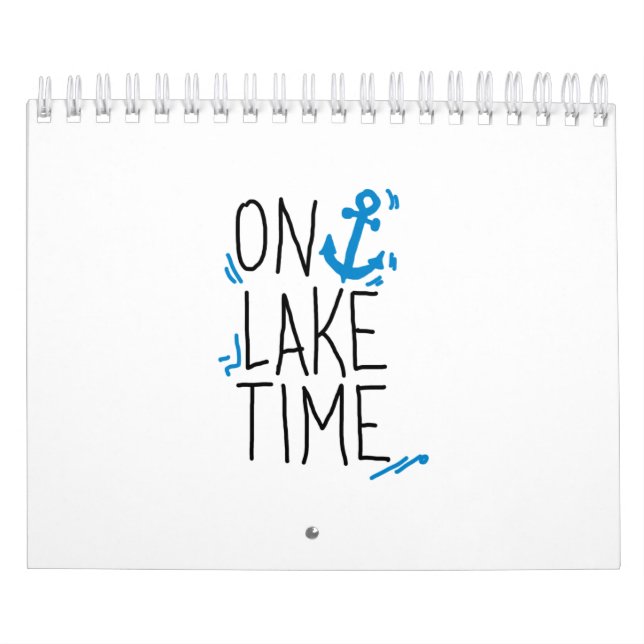 On Lake Time Calendar (Cover)